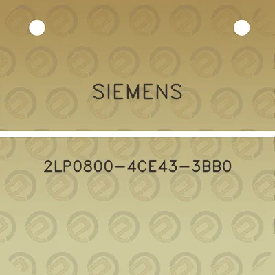 siemens-2lp0800-4ce43-3bb0