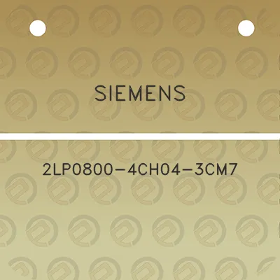 siemens-2lp0800-4ch04-3cm7