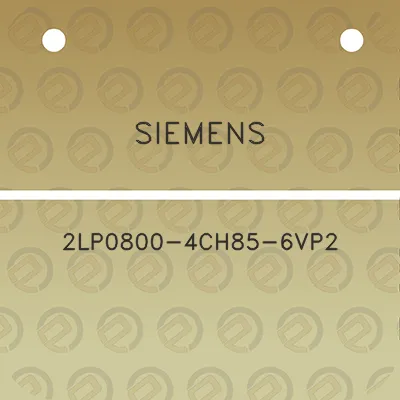 siemens-2lp0800-4ch85-6vp2