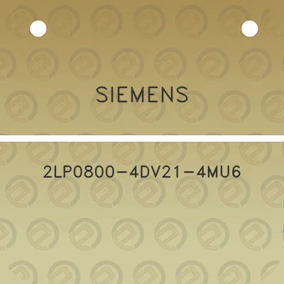 siemens-2lp0800-4dv21-4mu6