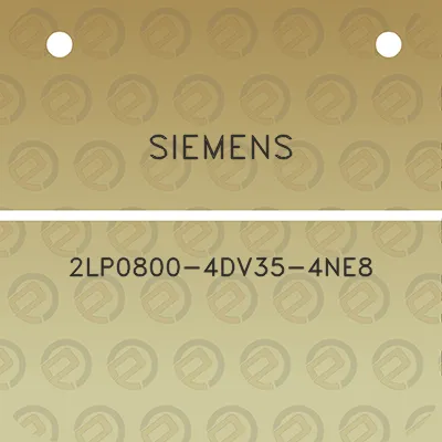 siemens-2lp0800-4dv35-4ne8