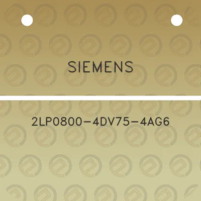 siemens-2lp0800-4dv75-4ag6