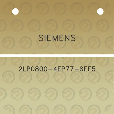 siemens-2lp0800-4fp77-8ef5