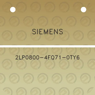 siemens-2lp0800-4fq71-0ty6