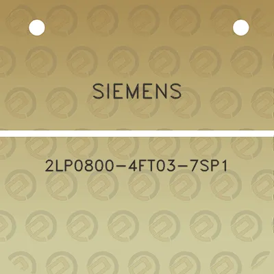 siemens-2lp0800-4ft03-7sp1