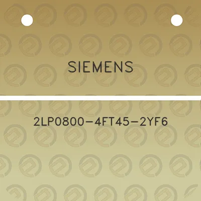 siemens-2lp0800-4ft45-2yf6