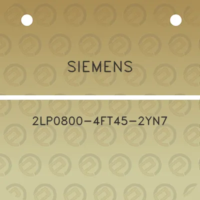 siemens-2lp0800-4ft45-2yn7