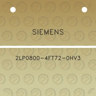 siemens-2lp0800-4ft72-0hv3