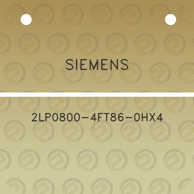 siemens-2lp0800-4ft86-0hx4