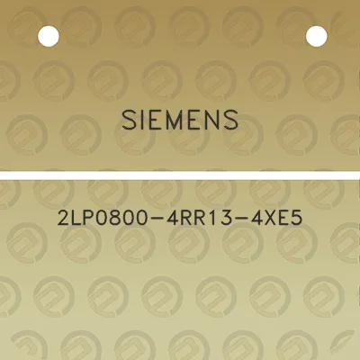 siemens-2lp0800-4rr13-4xe5