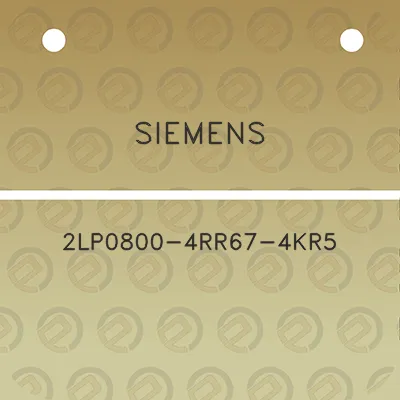 siemens-2lp0800-4rr67-4kr5