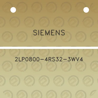 siemens-2lp0800-4rs32-3wv4