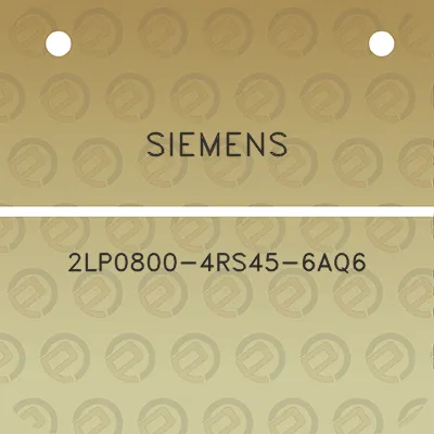 siemens-2lp0800-4rs45-6aq6