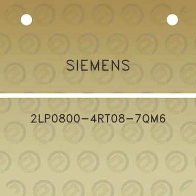 siemens-2lp0800-4rt08-7qm6