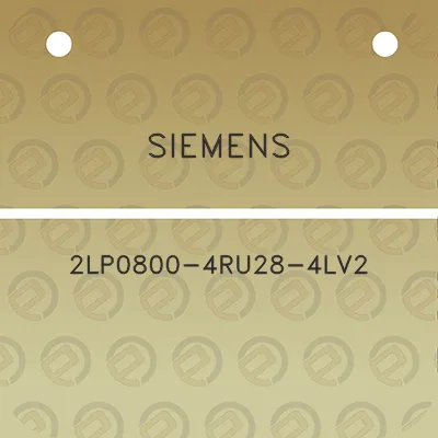 siemens-2lp0800-4ru28-4lv2