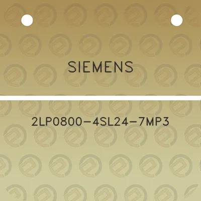 siemens-2lp0800-4sl24-7mp3