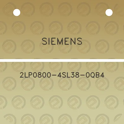 siemens-2lp0800-4sl38-0qb4