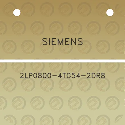 siemens-2lp0800-4tg54-2dr8