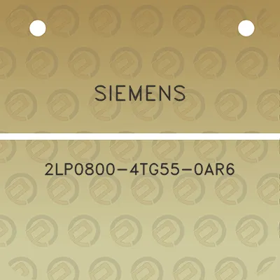 siemens-2lp0800-4tg55-0ar6