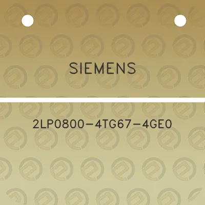 siemens-2lp0800-4tg67-4ge0