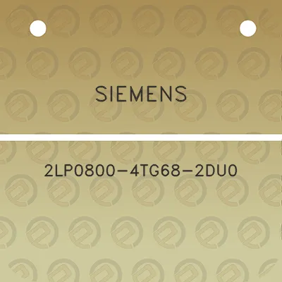 siemens-2lp0800-4tg68-2du0