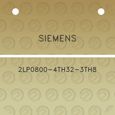 siemens-2lp0800-4th32-3th8