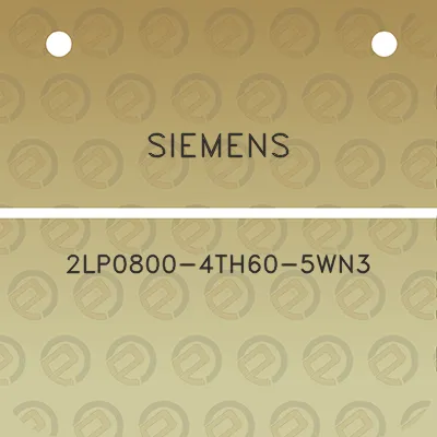 siemens-2lp0800-4th60-5wn3