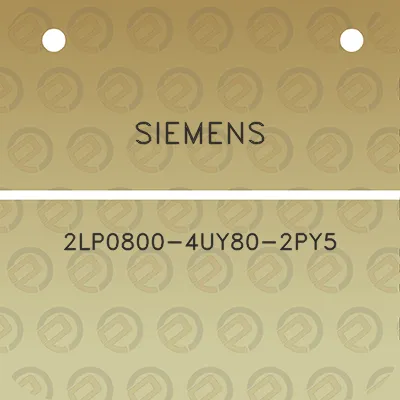 siemens-2lp0800-4uy80-2py5