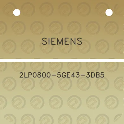 siemens-2lp0800-5ge43-3db5