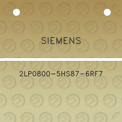 siemens-2lp0800-5hs87-6rf7