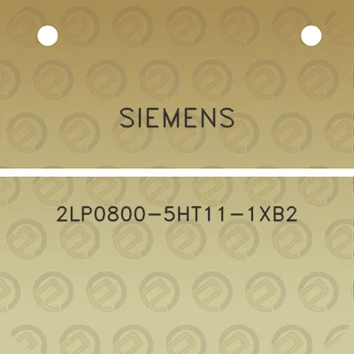 siemens-2lp0800-5ht11-1xb2