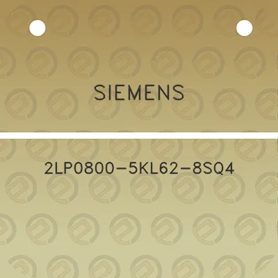 siemens-2lp0800-5kl62-8sq4