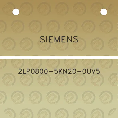 siemens-2lp0800-5kn20-0uv5