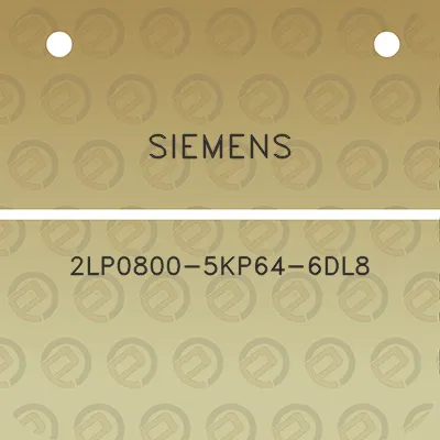 siemens-2lp0800-5kp64-6dl8