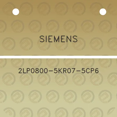 siemens-2lp0800-5kr07-5cp6