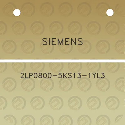 siemens-2lp0800-5ks13-1yl3