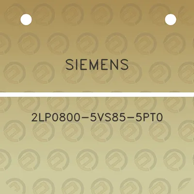 siemens-2lp0800-5vs85-5pt0