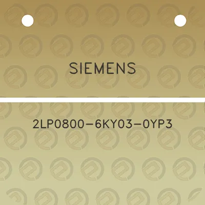 siemens-2lp0800-6ky03-0yp3