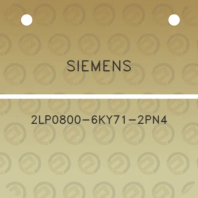 siemens-2lp0800-6ky71-2pn4