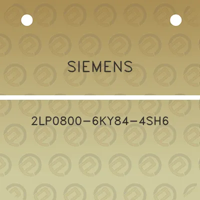 siemens-2lp0800-6ky84-4sh6