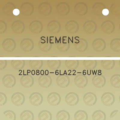 siemens-2lp0800-6la22-6uw8