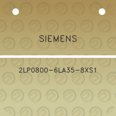 siemens-2lp0800-6la35-8xs1