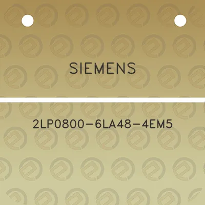 siemens-2lp0800-6la48-4em5