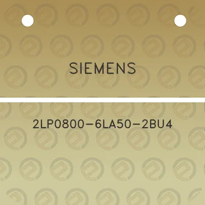 siemens-2lp0800-6la50-2bu4