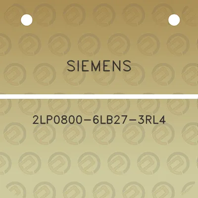 siemens-2lp0800-6lb27-3rl4