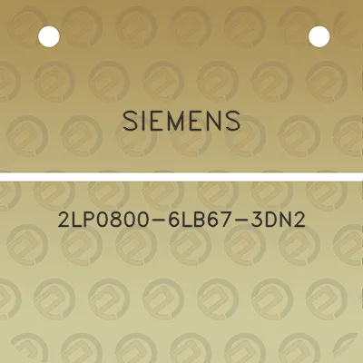 siemens-2lp0800-6lb67-3dn2