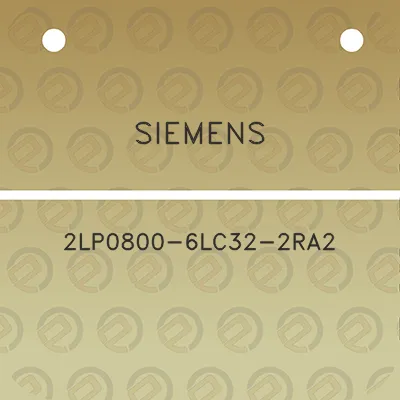 siemens-2lp0800-6lc32-2ra2