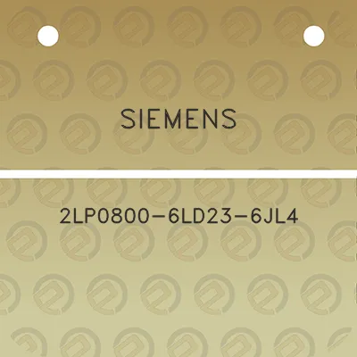 siemens-2lp0800-6ld23-6jl4