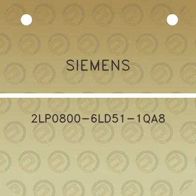 siemens-2lp0800-6ld51-1qa8