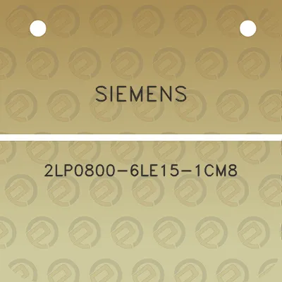 siemens-2lp0800-6le15-1cm8